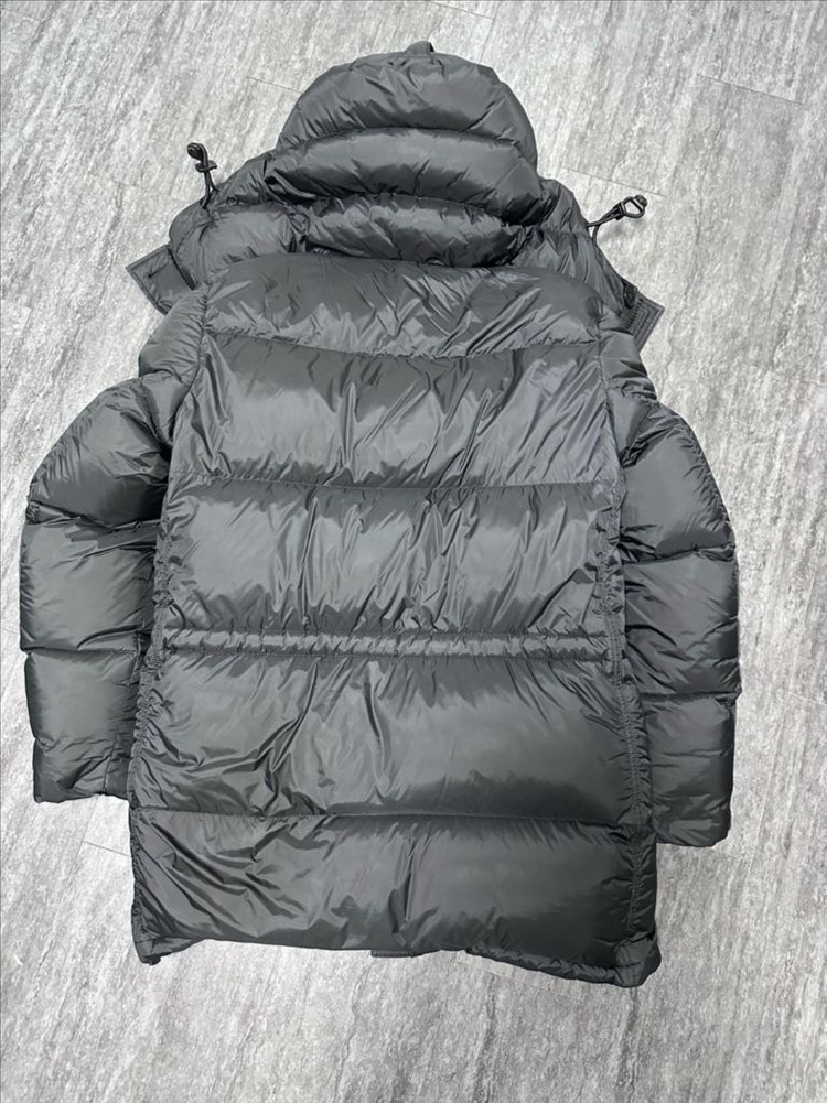 버버리 남자 롱 패딩 S 블랙(새상품급) 이미지