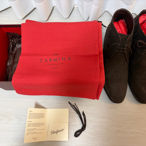 까르미나 스웨이드 처카부츠 레인라스트 uk10.5(290) 드레익스 아스토플렉스