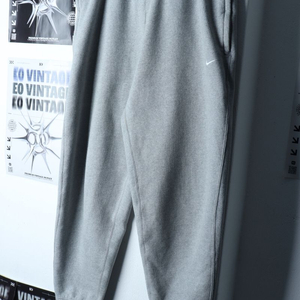 (S) 나이키 트레이닝복 바지 NRG 그레이 기모 이미지