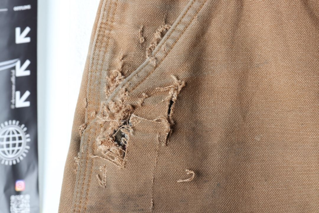 (M-L) 칼하트 면바지 팬츠 90년대 카펜터 브라운 이미지