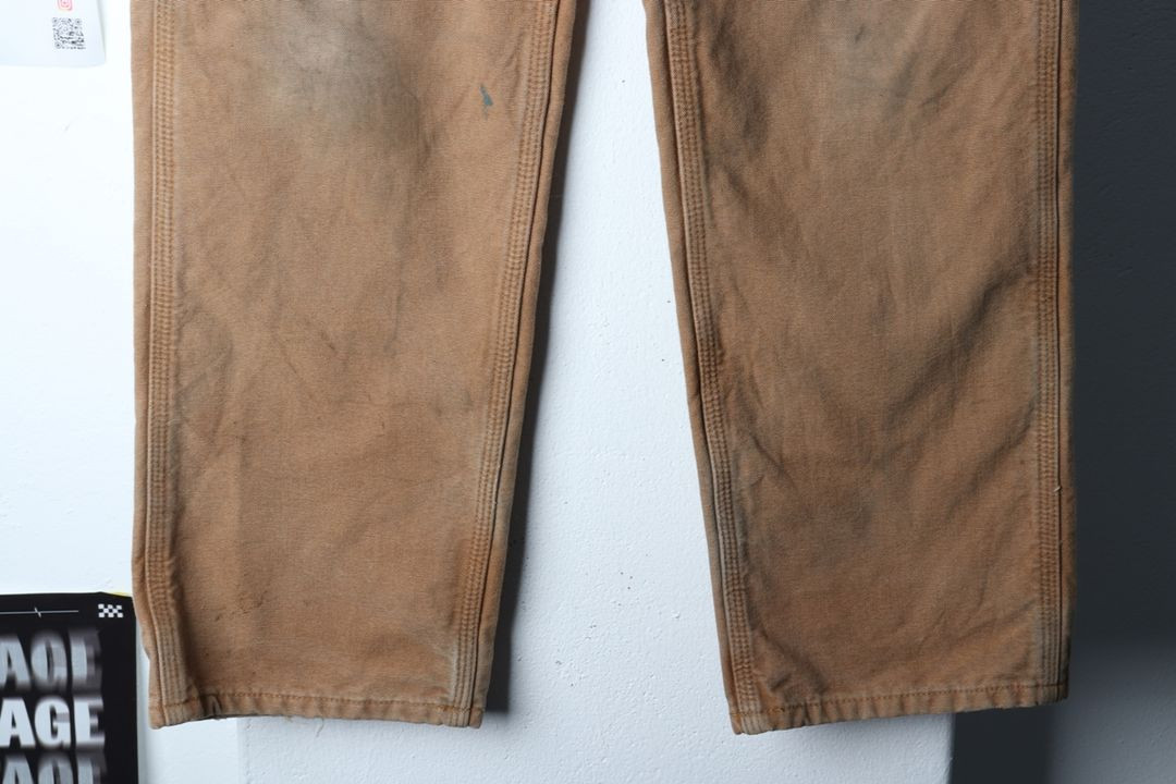 (M-L) 칼하트 면바지 팬츠 90년대 카펜터 브라운 이미지