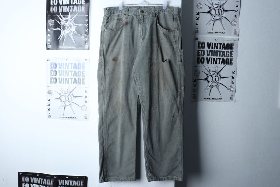 (XL-2XL) 칼하트 면바지 팬츠 90년대 카펜터 이미지