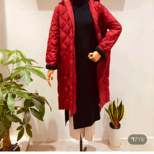 잇미샤 퀼팅 롱 패딩