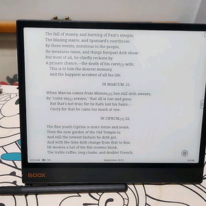 오닉스 북스 노트 에어3 10.3인치 흑백 이북리더기