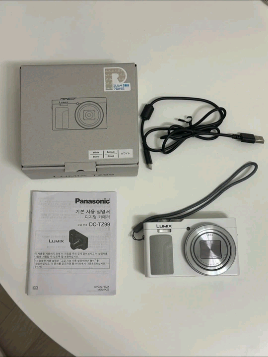 파나소닉 루믹스 DC-TZ 화이트 새상품급 이미지