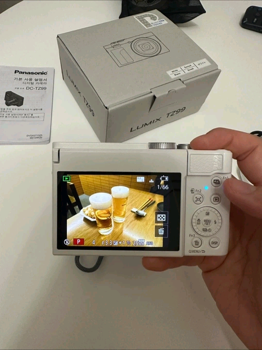 파나소닉 루믹스 DC-TZ 화이트 새상품급 이미지