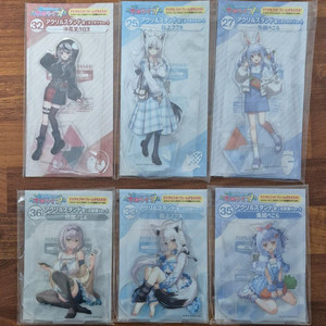 홀로라이브 아크릴스탠드 판매 이미지