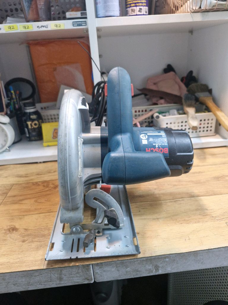 BOSCH 보쉬전기원형톱 GKS190 유선스킬 7인치스킬 A급 이미지