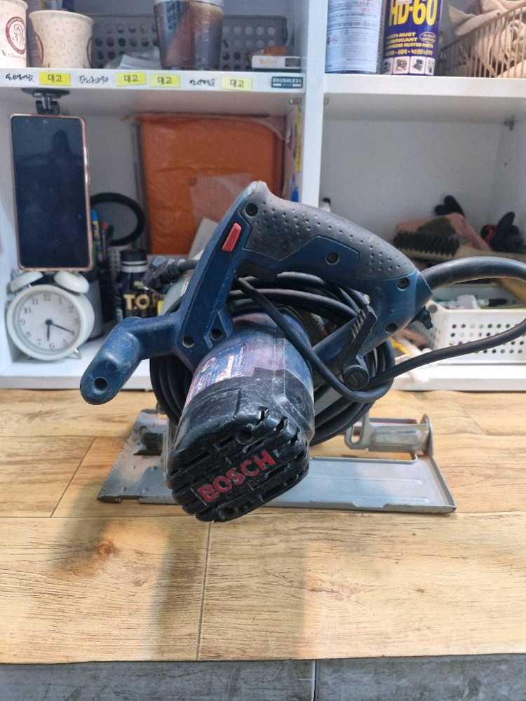 BOSCH 보쉬전기원형톱 GKS190 유선스킬 7인치스킬 A급 이미지