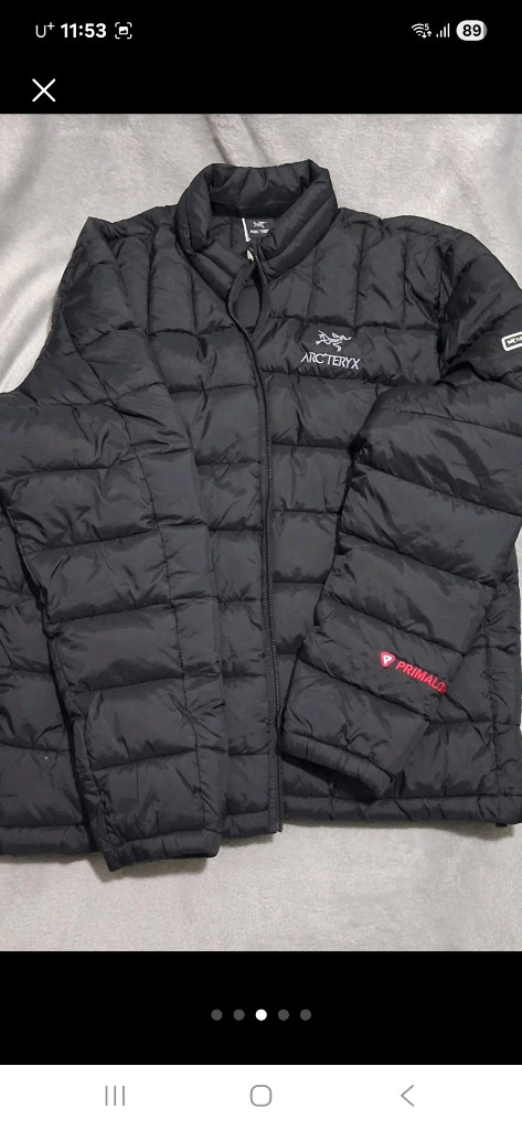 남성 아크테릭스 고어텍스 쟈켓, 바지 이미지