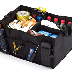 새 차량용 접이식 트렁크 수납함 보관함 정리함 자동차 수납용품 이미지