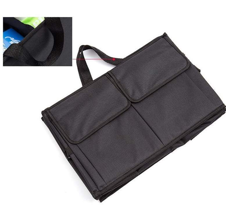 새 차량용 접이식 트렁크 수납함 보관함 정리함 자동차 수납용품 이미지