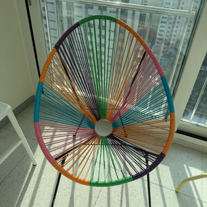 무지개에그체어 인테리어의자