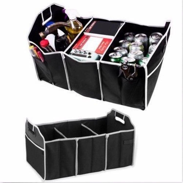 새 차량용 접이식 트렁크 수납함 보관함 정리함 자동차 수납용품 여행 캠핑 이미지