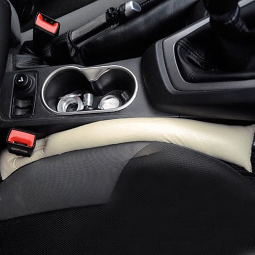 새 갈색 운전석 틈새 크랙 쿠션 커버 홀더 자동차 좌석 인테리어 액세사리 이미지
