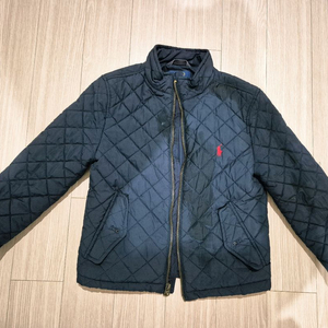 폴로 네이비 경량패딩 자켓 5Y