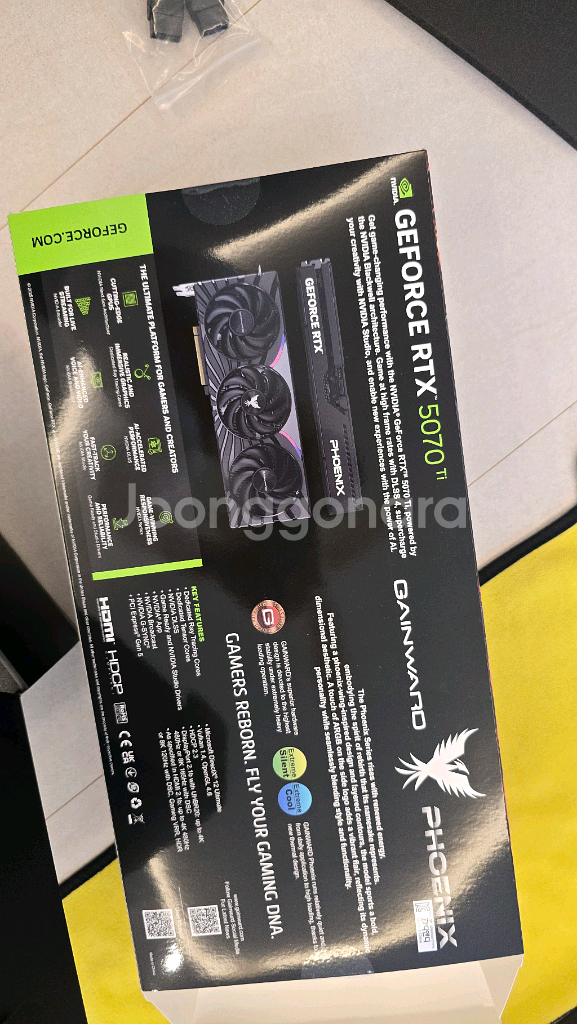 RTX 5070Ti 그래픽카드 gainward phoenix s--2