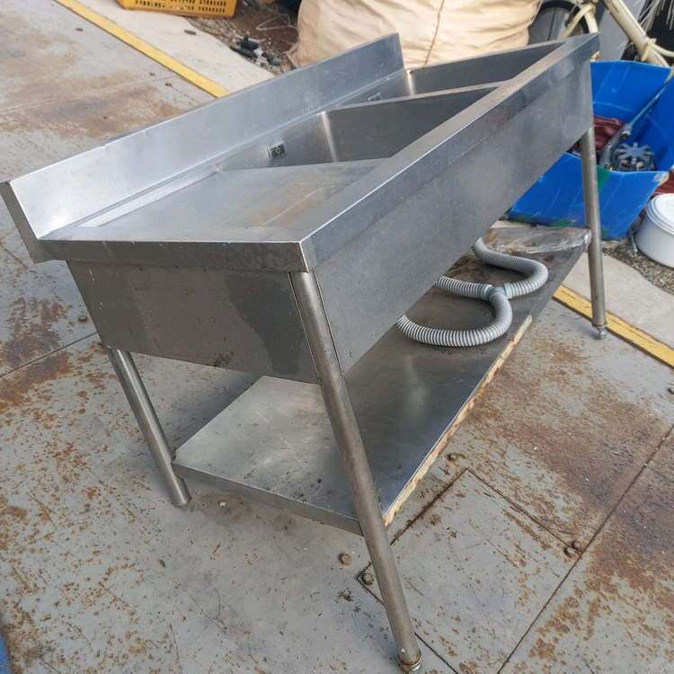 업소용 스텐 씽크대 2조 1300 이미지