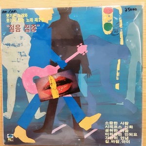 웃기는 노래와 웃기지 않는 노래 2집 lp 이미지