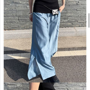 (택달린 새제품) 오르 와이드슬릿팬츠