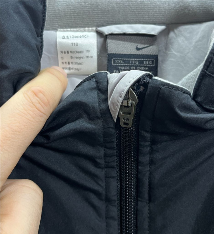 나이키 클리마핏 오버핏 패딩 자켓 점퍼 XXL--5