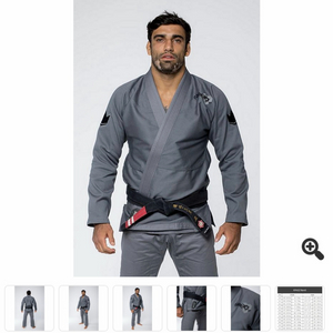 주짓수 도복 / 킹즈 나노 2.0 (Charcoal/Grey) - A1L