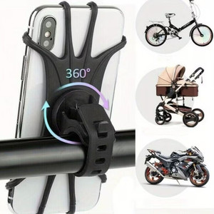 [휴대폰거치대] 자전거, 유모차 실리콘 휴대폰거치대 (새제품)