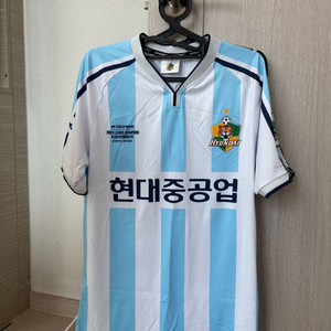 울산현대(울산HD) 2005 레트로 유니폼 주민규 마킹 (2024년 출시 이미지