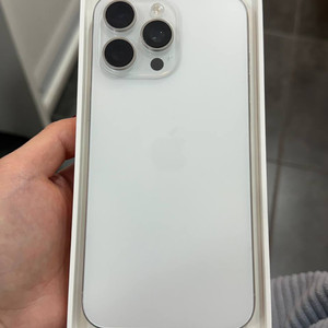 A급/풀박스)아이폰15프로맥스 화이트 512GB/91%