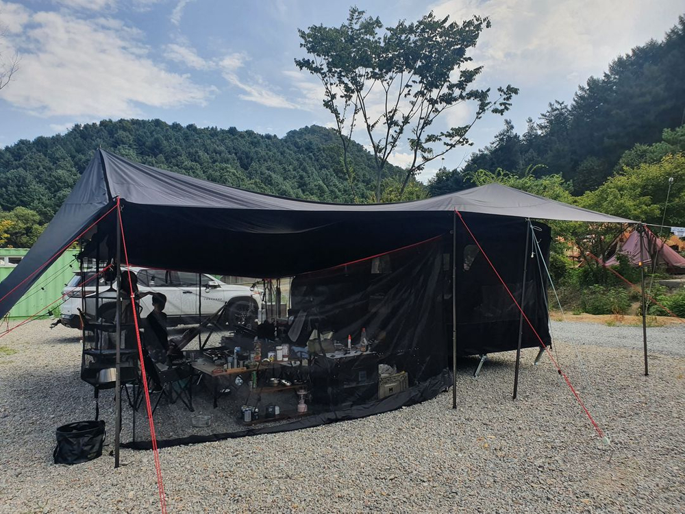 게르붐 에어텐트 트레일러 판매합니다.--3