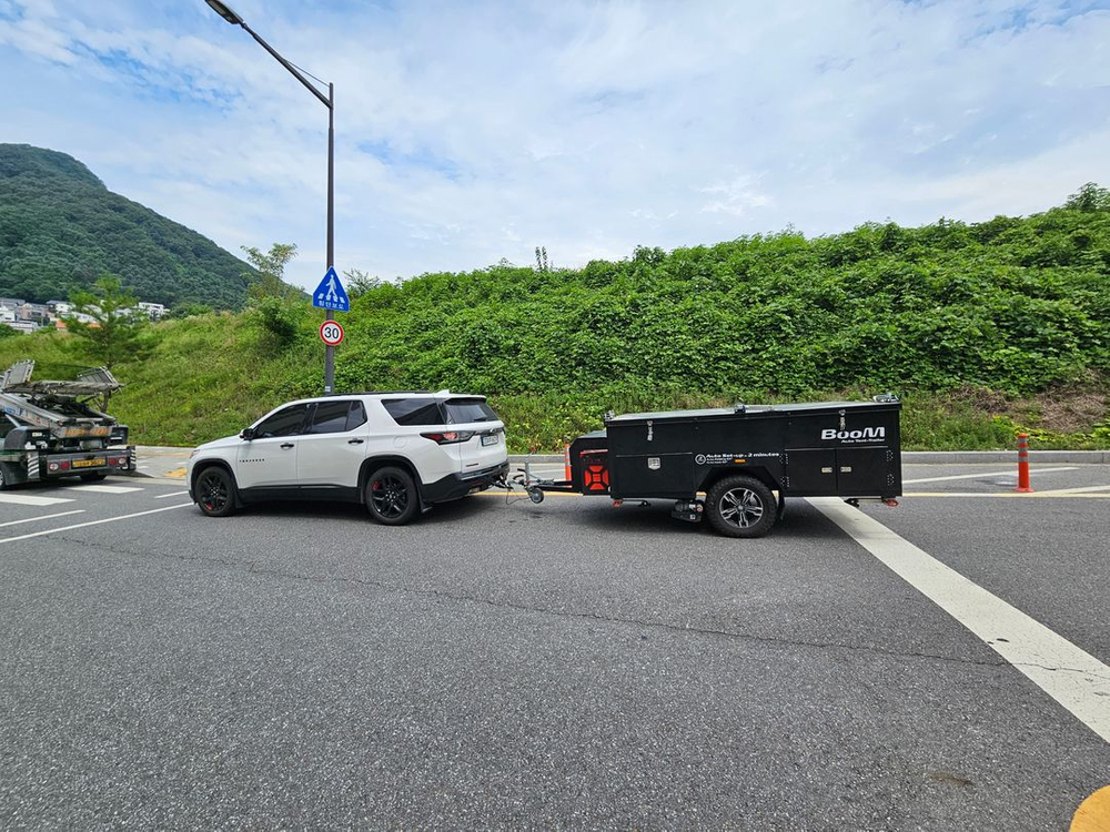 게르붐 에어텐트 트레일러 판매합니다.--4