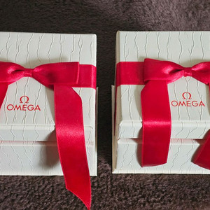 오메가 여성용 시계케이스 2점 일괄
