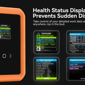 외장하드 5TB(HDDD) + dockcase 2.5인치 외장 케이스