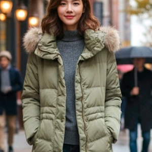 빈폴 여성 구스패딩 90 이미지