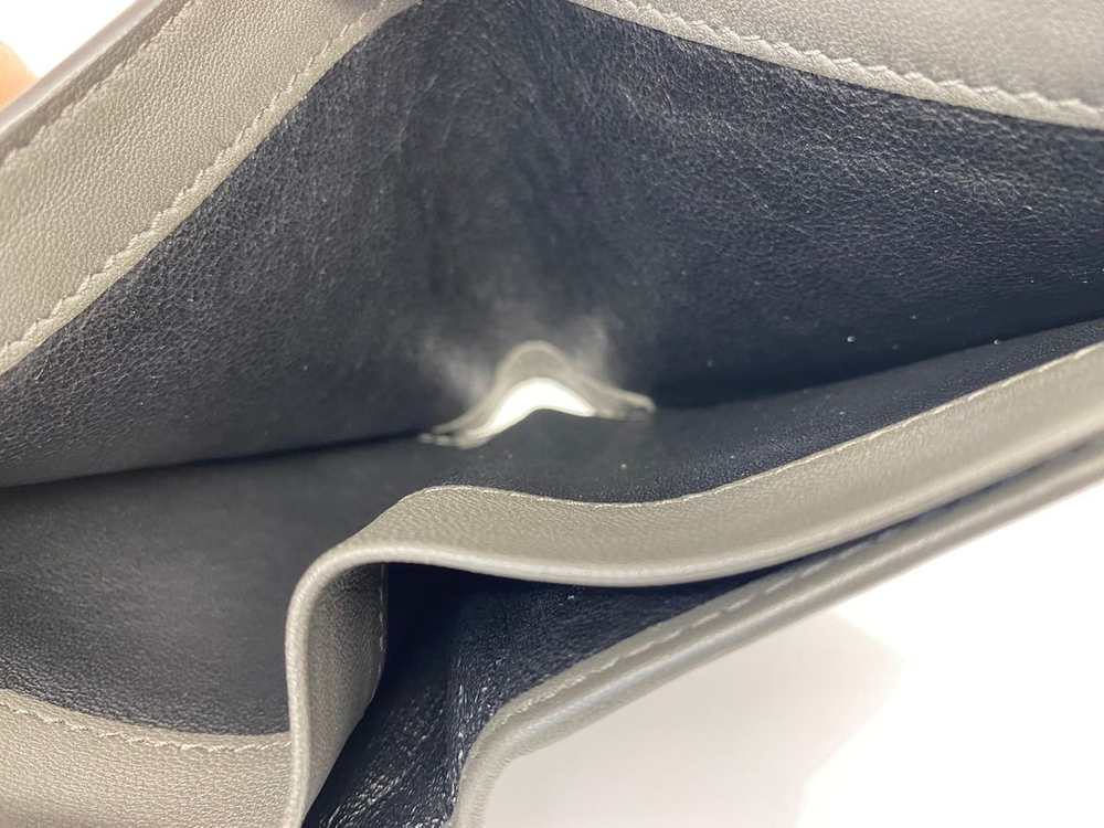 보테가베네타 블랙 인트레이차토 위빙 메쉬 반지갑 이미지