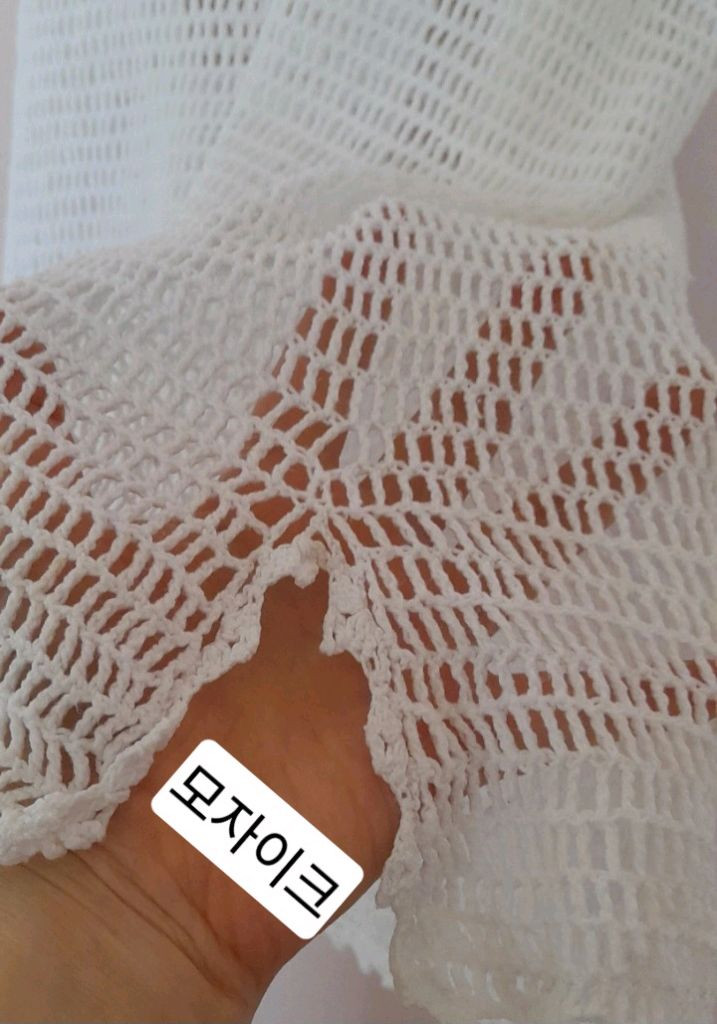 여성 니트 조끼 66 2종 개당가. 손뜨게 직접 제작 이미지