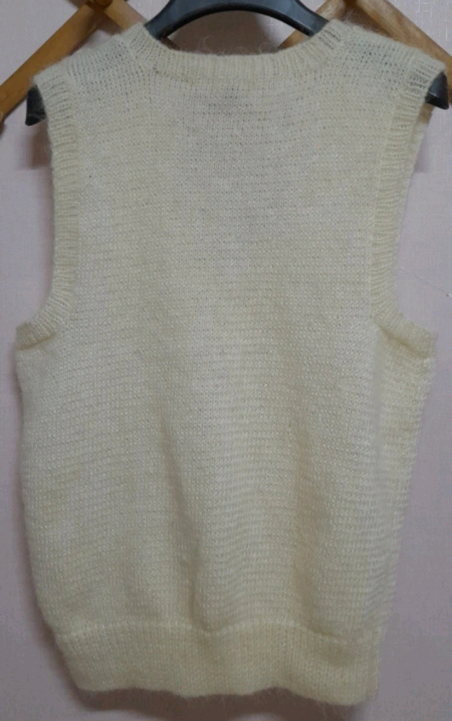 여성 니트 조끼 66 2종 개당가. 손뜨게 직접 제작 이미지