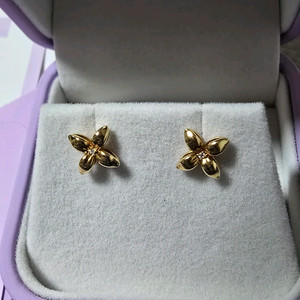 골든듀 18K 펄시피아쁘띠귀걸이 옐골