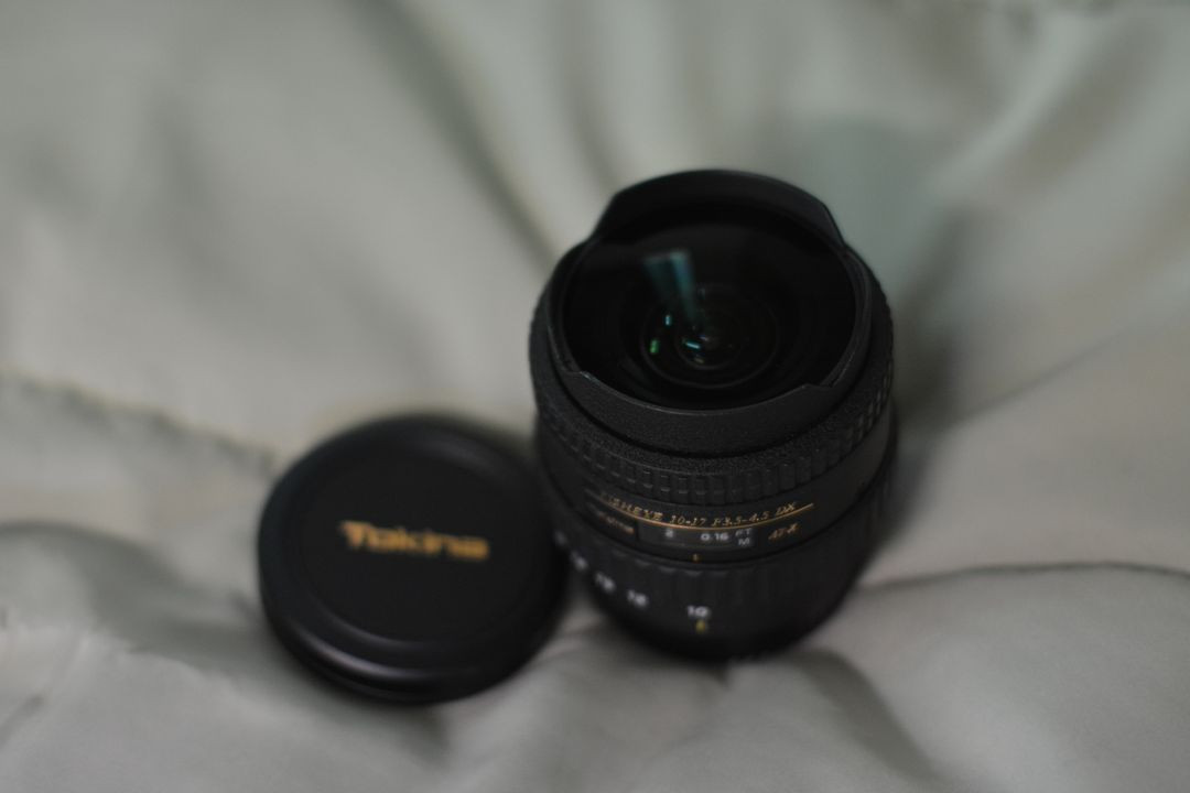 토키나 10-17mm f3.5-4.5 피쉬아이 줌 렌즈 니콘 F마운트--2