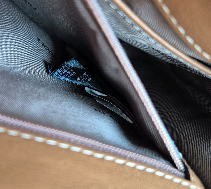 빈폴 브라운 빈 새들백 크로스백 이미지