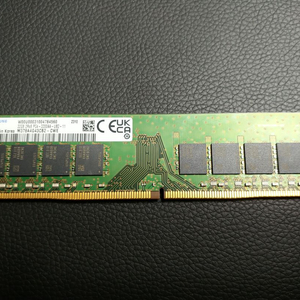 삼성 Made in Korea, DDR4 PC4 32GB 메모리 x 4개, 총 128GB 이미지