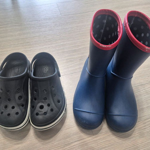 크록스 c13 + 레인부츠