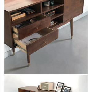 원목 콘솔 서랍장 tv장