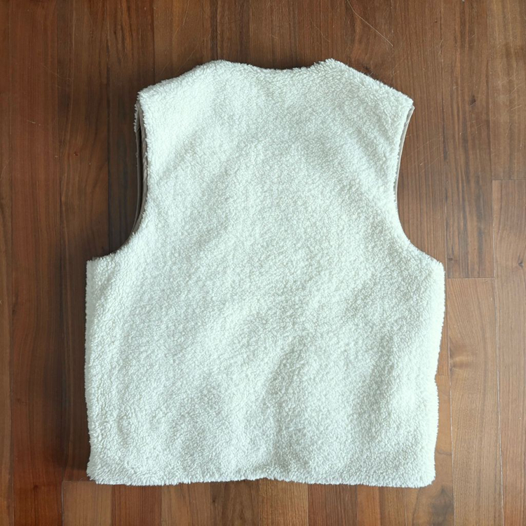 양털플리스-퀼팅 리버서블 조끼 M--5
