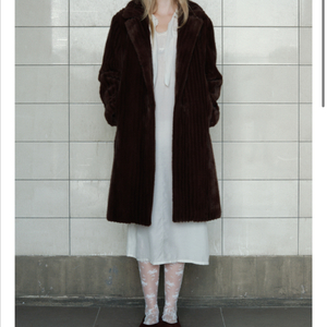 (가격인하)비아플레인 캐롤코트 ([viaplain] Via Carol fur coat)