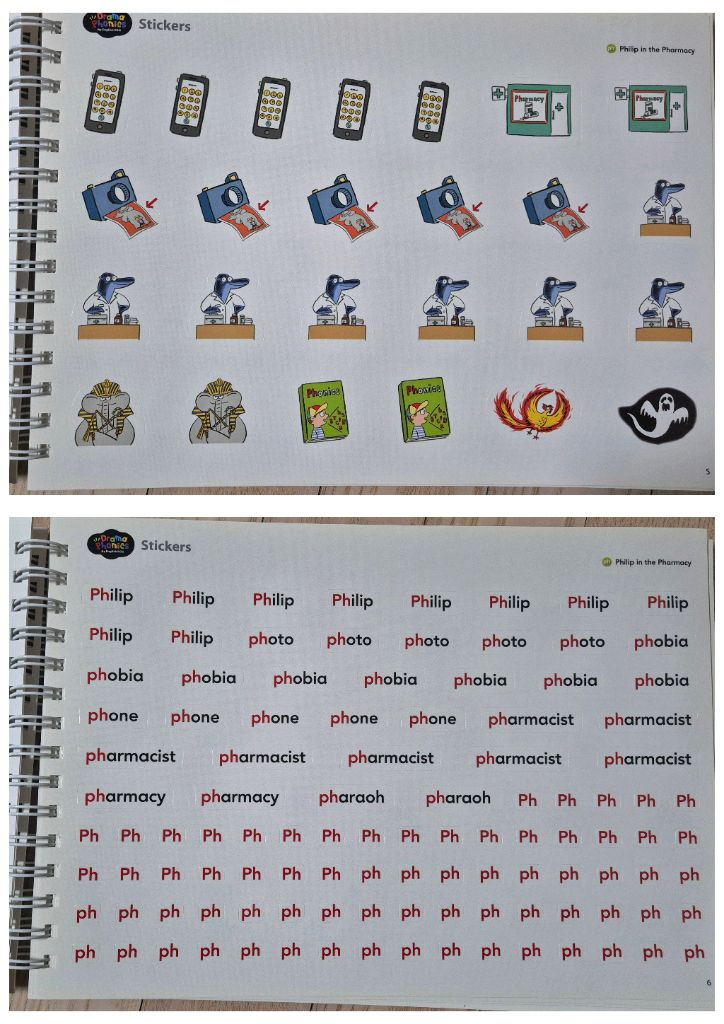 잉글리시에그 스텝4+5 워크북(파닉스1+2),스티커북,알파벳북,잉글리쉬에그--5