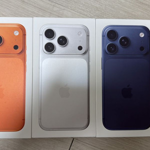 비싸게삽니다!!! 아이폰17프로 17프로맥스 미개봉구매!!
