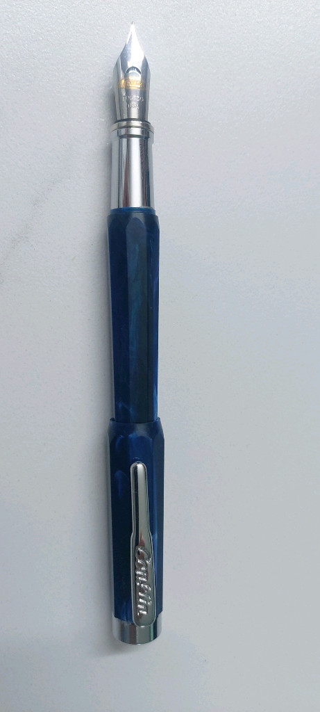 콘클린 Nozac오하이오블루만년필--2