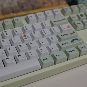 엠스톤 그루브스톤 GV8 크레용 키보드 그린