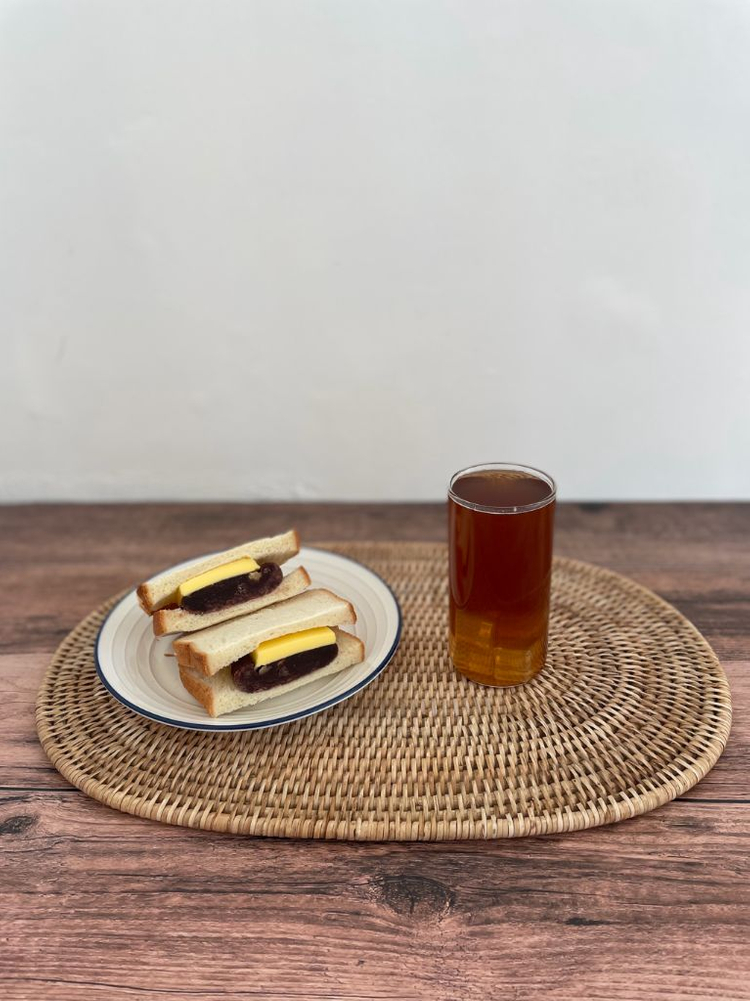 라탄 오벌 식탁매트 테이블매트 새제품 타원 플레이팅매트 이미지